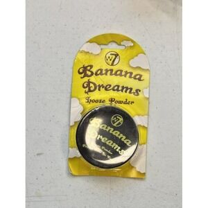 W7 Banana Dreams Loose Setting Powder Red Neutralizer & Brightener New & Sealed